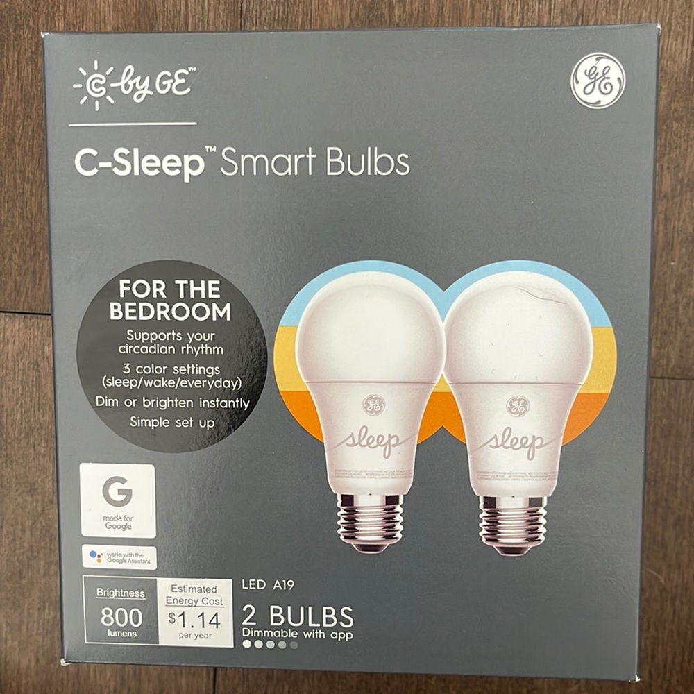 SMART LED LIGHT BULBS (2x per pkg)